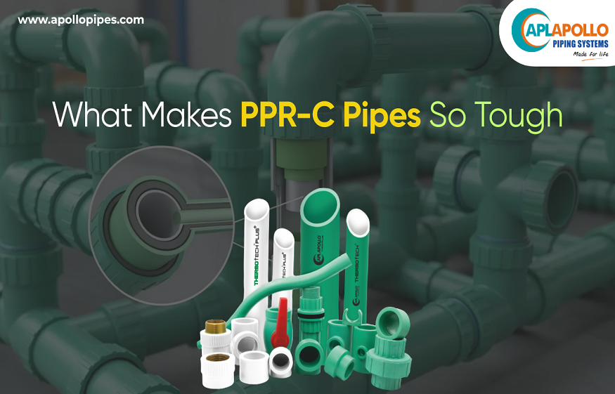 PPR-C plumbing pipes